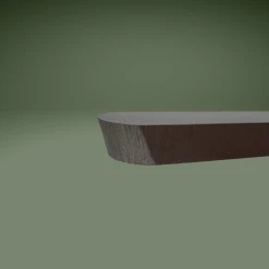 Packard HD Full Round Scraper - 3/4"