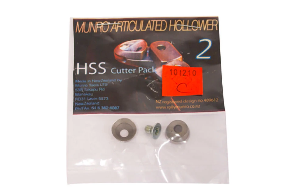 Pkg Of 2 Munro Hollower2 HSS Cutters 1 Pkg Of 2 Munro Hollower2 HSS Cutters
