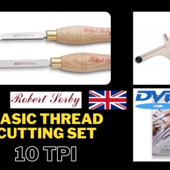 Sorby Basic Thread Cutting Set - 10 TPI