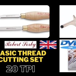 Sorby Basic Thread Cutting Set - 20 TPI