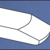 Sorby 1/4" Micro Negative Rake Scraper