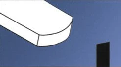 Sorby 1/2'' Round Nose Scraper