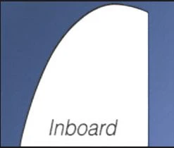 Sorby Heavy Duty Inboard Radiused Bowl Scraper