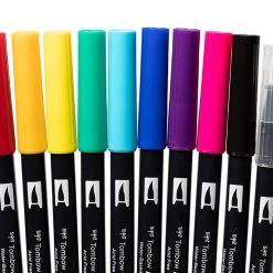 Tombow Dual Brush Bright Colors (Pkg Of 10)