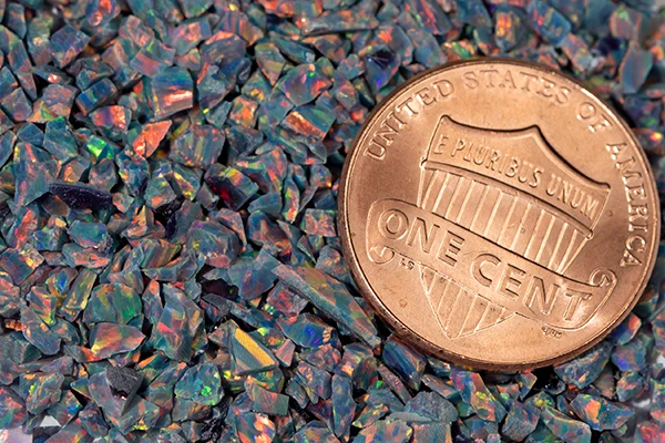 Crushed Cultured Opal - Krakatoa (5g) 1 Crushed Cultured Opal - Krakatoa (5g)