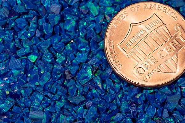 Crushed Cultured Opal - Marianas (2g) 1 Crushed Cultured Opal - Marianas (2g)