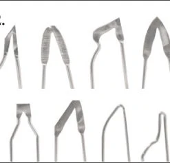 8 Piece Set Of Versatile Tips For Razertip Woodburner