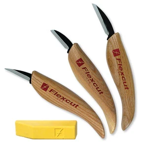 Flexcut 3-Knife Starter Set 1 Flexcut 3-Knife Starter Set